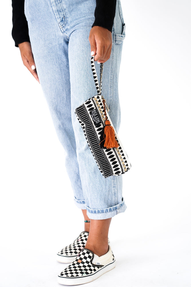 
                  
                    Embroidered Zipper Pouch - Nala by Rice Love
                  
                