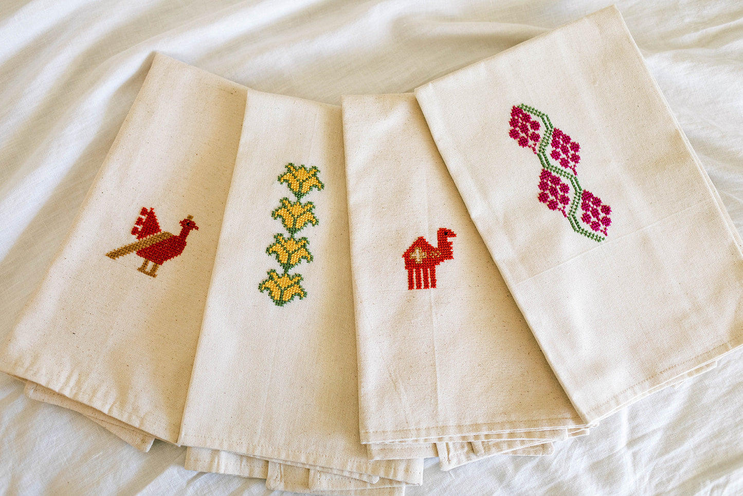 
                  
                    Camel Tatreez Tea Towel
                  
                