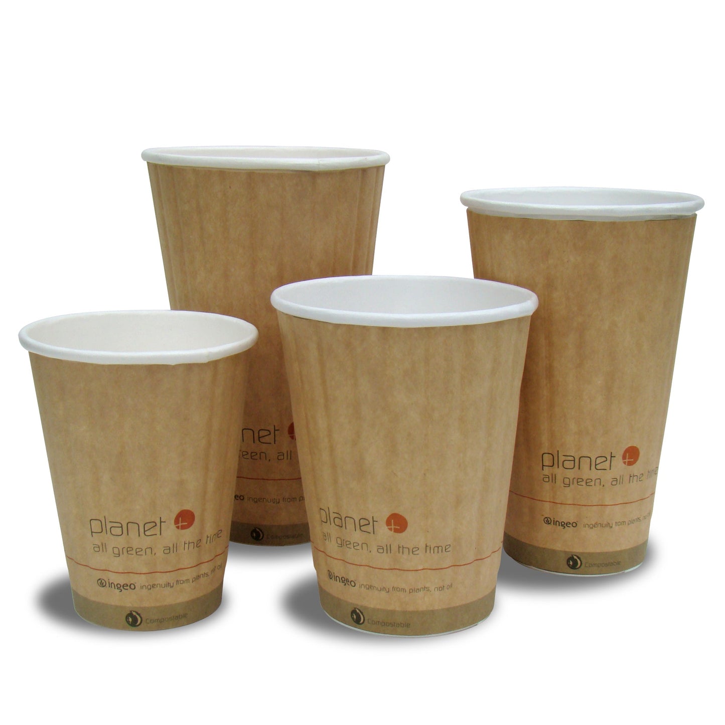 
                  
                    8-Ounce PLA Laminated Double-Wall Insulated Hot Cup,1000-Count Case by TheLotusGroup - Good For The Earth, Good For Us
                  
                