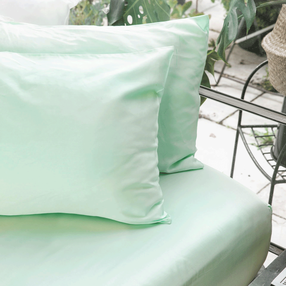 
                  
                    Signature Sateen Fitted Sheet by ettitude
                  
                