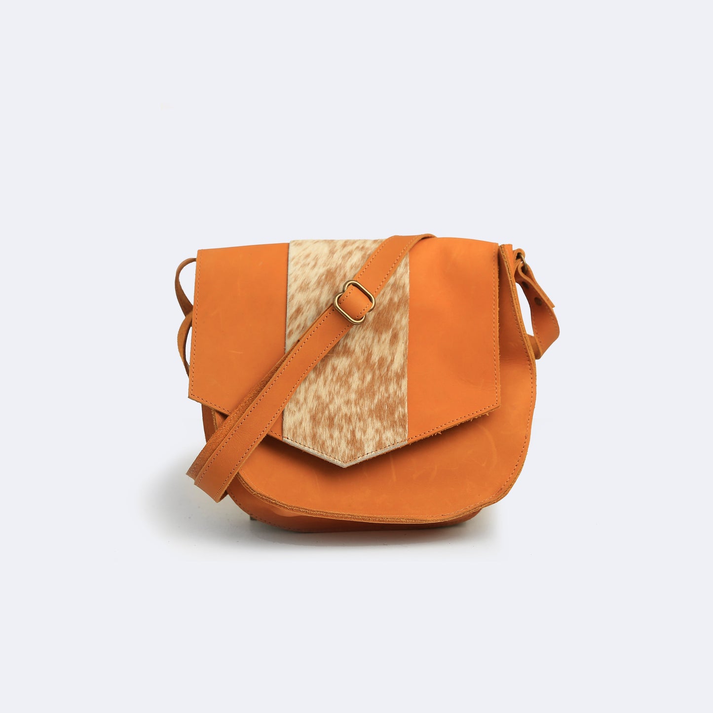 
                  
                    Speckled Two-Tone Satchel
                  
                