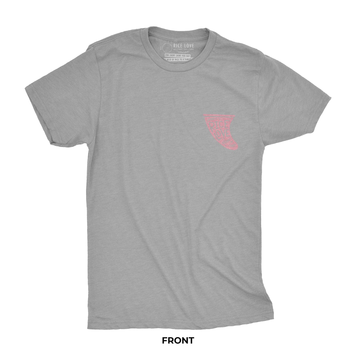 
                  
                    Unisex Tee - Premium Tri-Blend - Fin Logo by Rice Love
                  
                