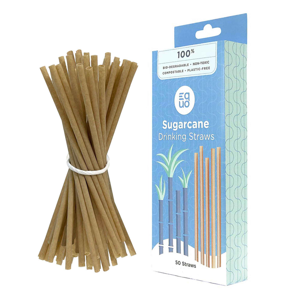 EQUO Sugarcane Drinking Straws