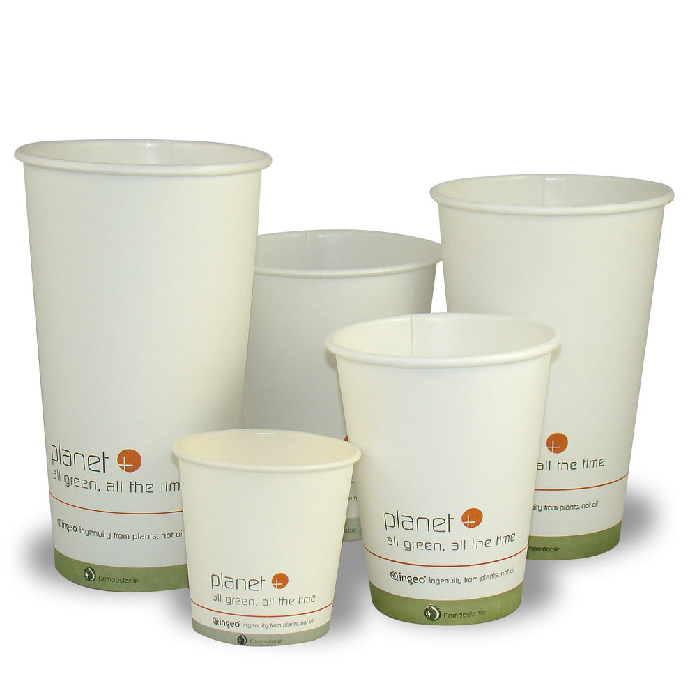 
                  
                    8-Ounce 100% Compostable PLA Laminated Hot Cup, 500-Count Case
                  
                