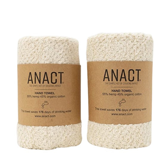 
                  
                    Hemp Hand Towel- 2 Pack by ANACT
                  
                