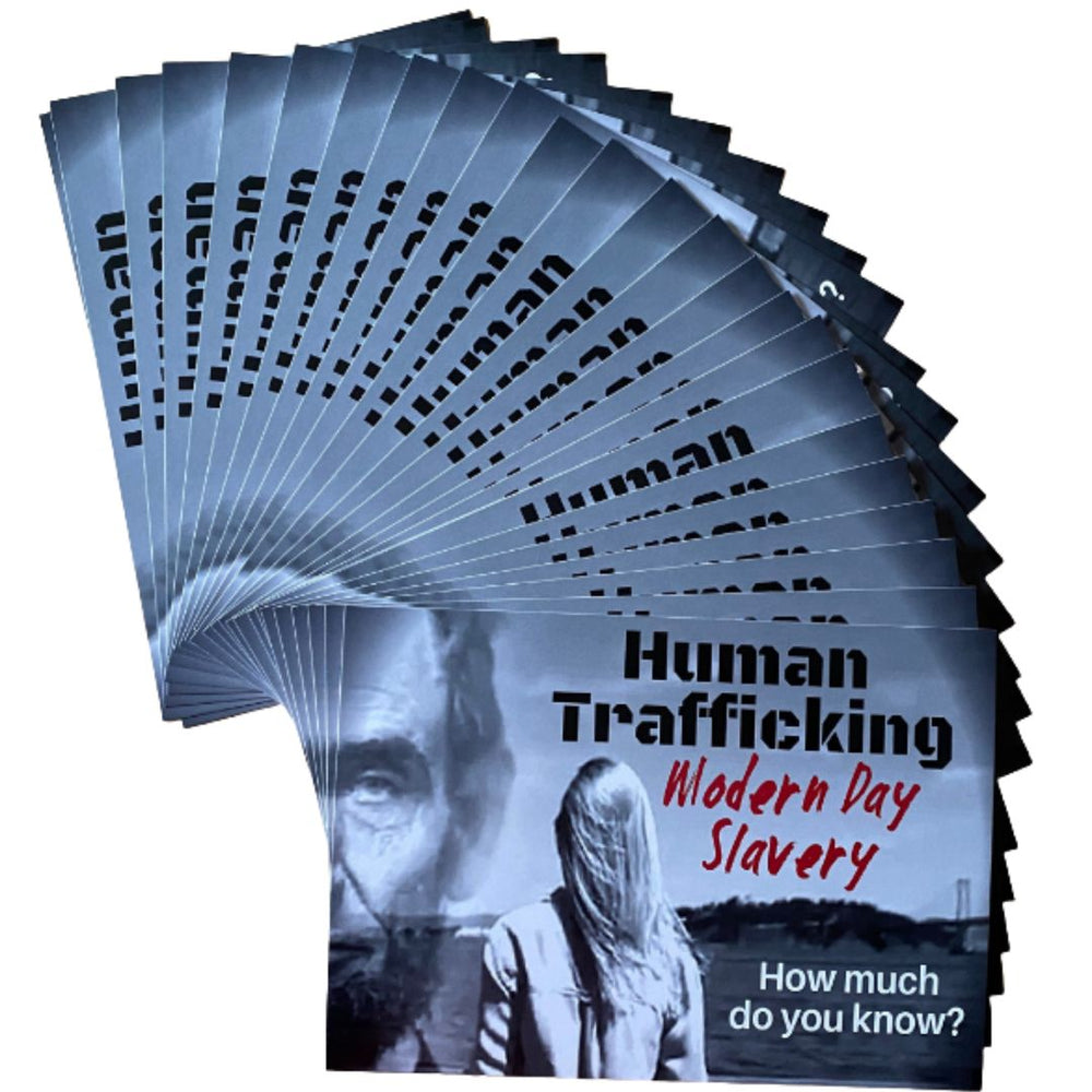 Human Trafficking Red Flags Card (Pack of 25) by Made for Freedom