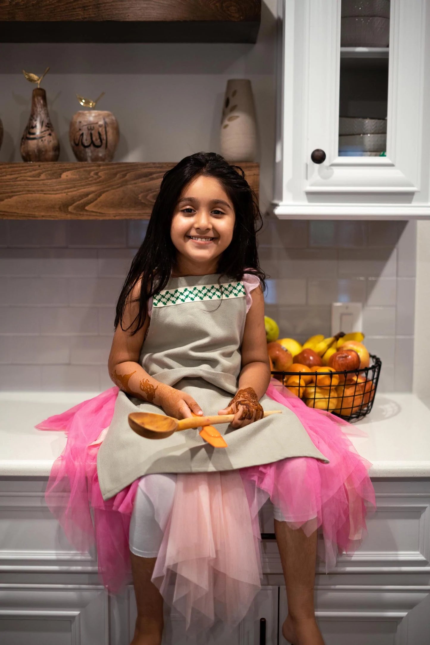 
                  
                    Children's Full-Length Kuffiyeh Apron
                  
                