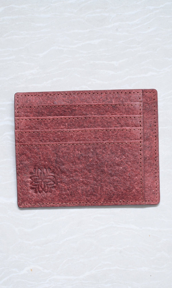 
                  
                    Natural Red Card Holder by Zenkindstore
                  
                