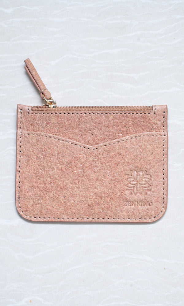 
                  
                    Natural Pink Card Holder by Zenkindstore
                  
                