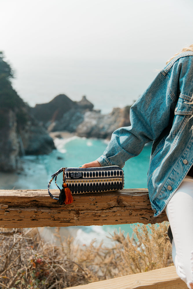 
                  
                    Embroidered Zipper Pouch - Nala by Rice Love
                  
                