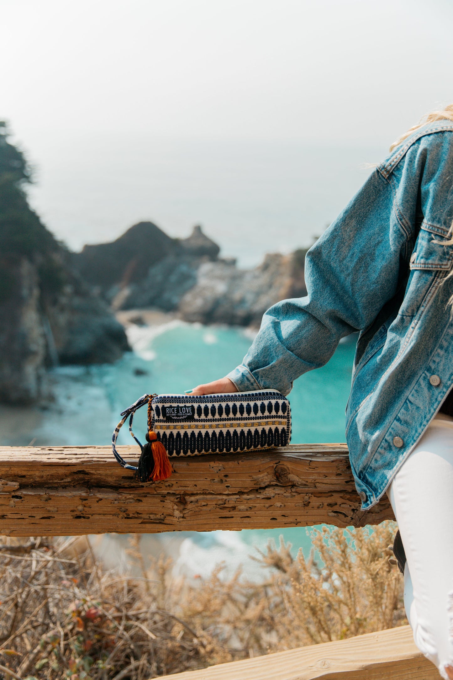 
                  
                    Embroidered Zipper Pouch - Nala by Rice Love
                  
                