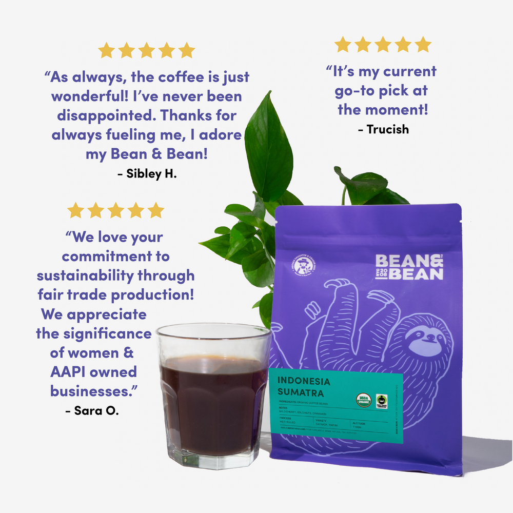 
                  
                    Indonesia Sumatra by Bean & Bean Coffee Roasters
                  
                
