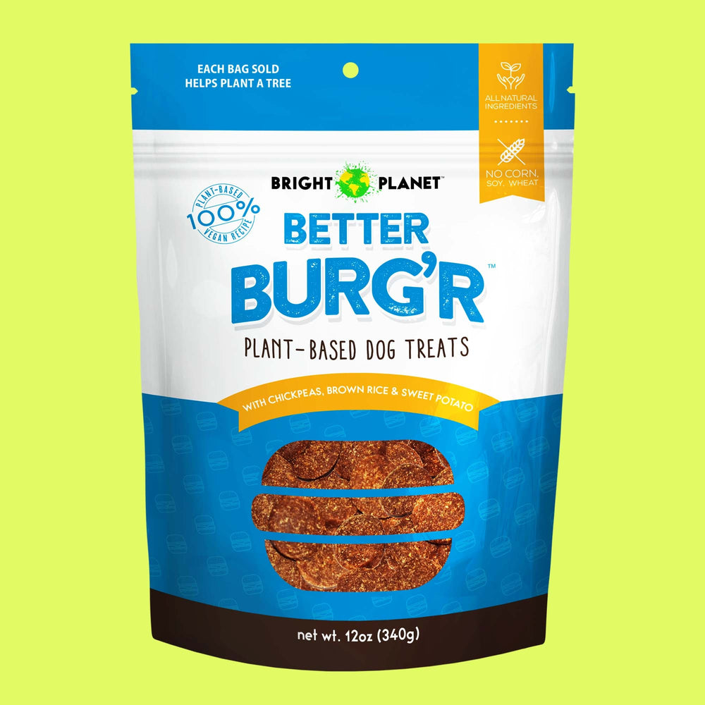 
                  
                    Better Burg'r Plant-Based Dog Treats by Bright Planet Pet LLC
                  
                