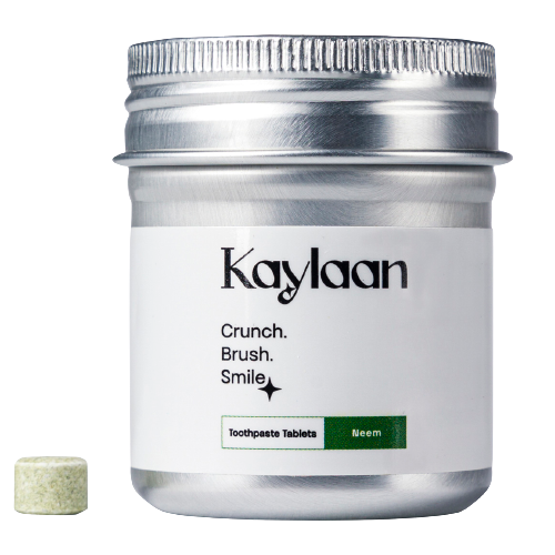 Neem Toothpaste Tablets with Flouride by Kaylaan LLC