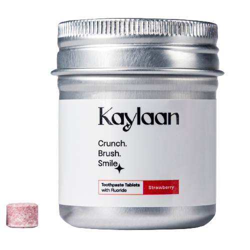 Strawberry Toothpaste Tablets by Kaylaan LLC