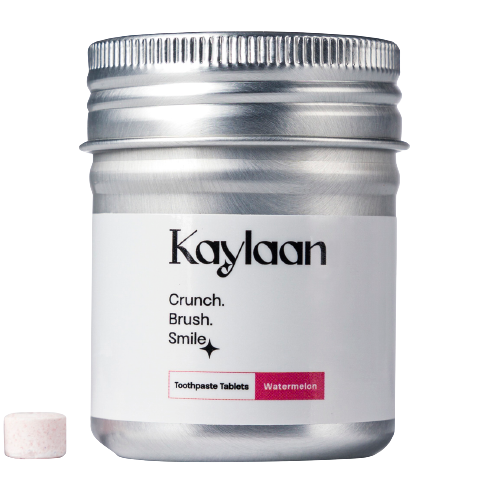 Watermelon Toothpaste Tablets by Kaylaan LLC