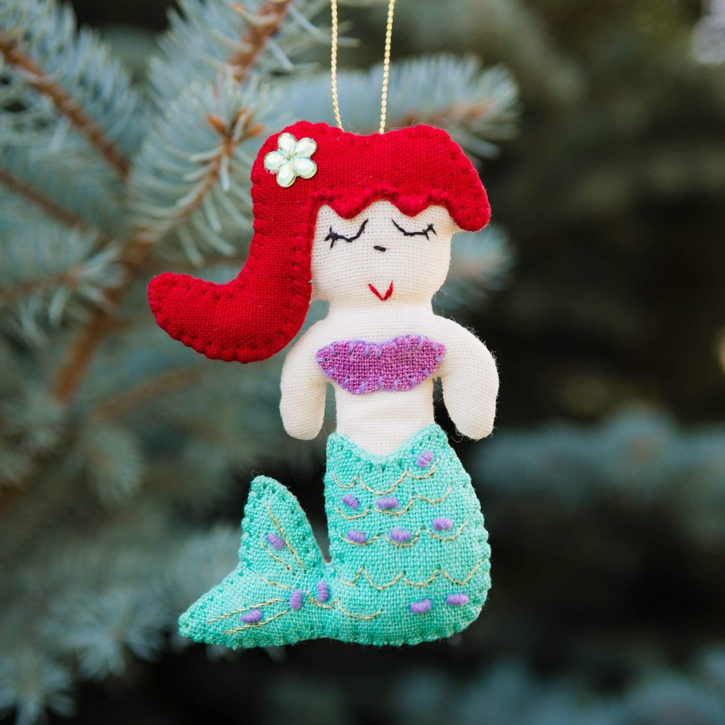 
                  
                    Felt Mermaid Ornament
                  
                