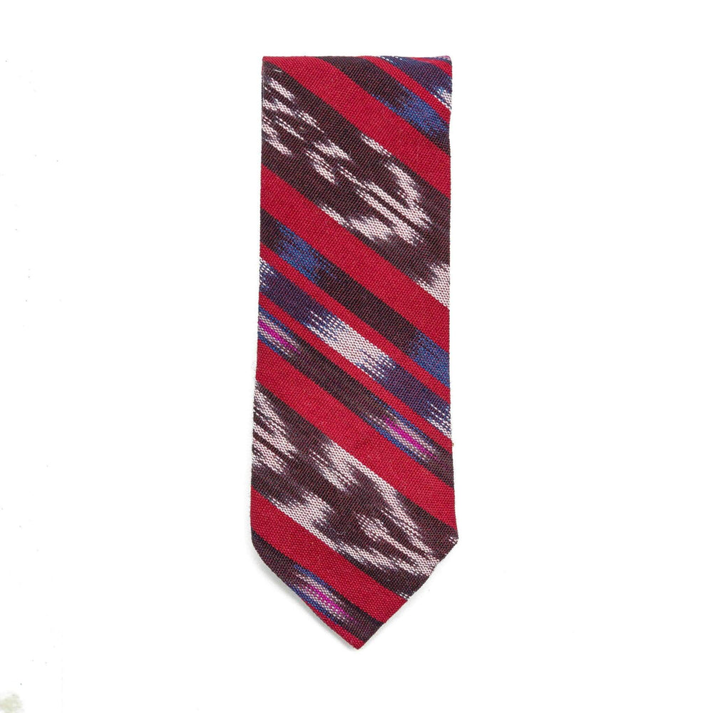 Patterned Guatemalan Cotton Tie