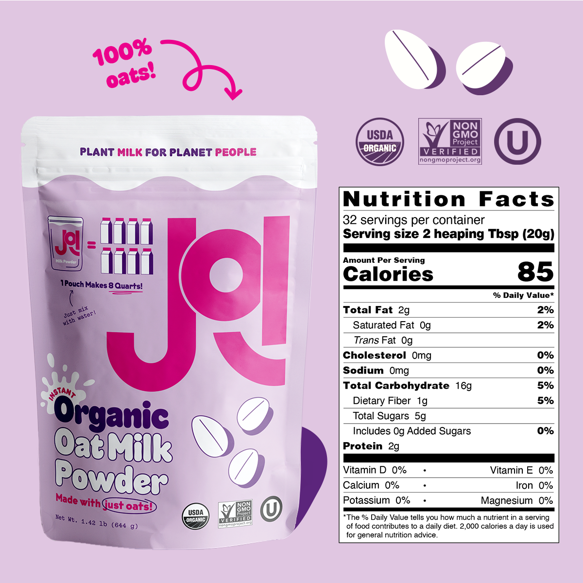 
                  
                    Instant Organic Oat Milk, 4-Pack by JOI
                  
                