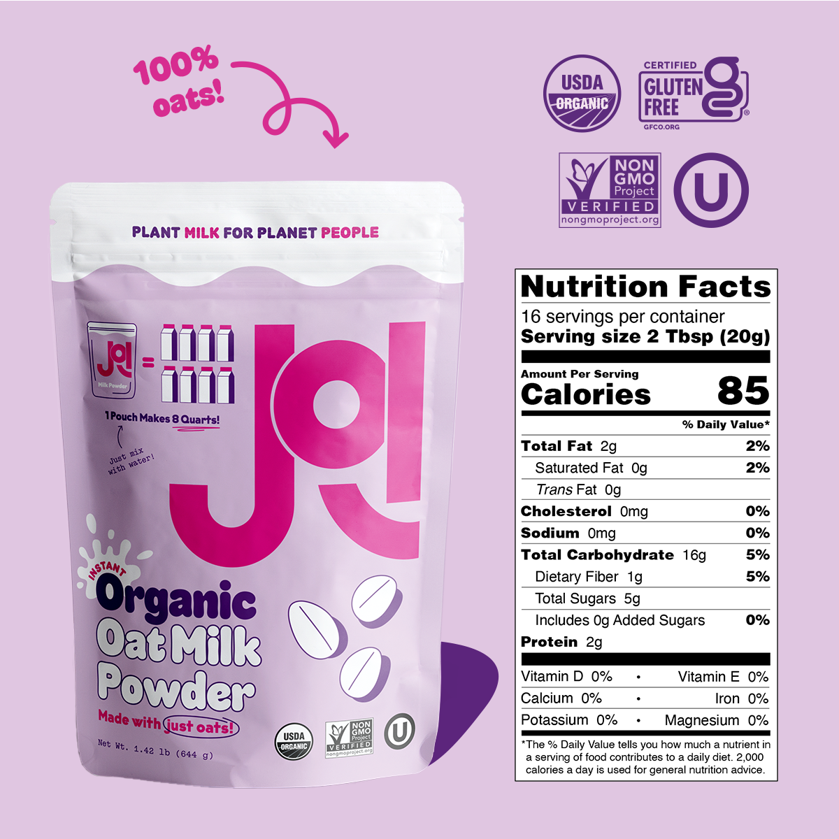 
                  
                    Instant Organic Oat & Organic Almond 2-Pack by JOI
                  
                