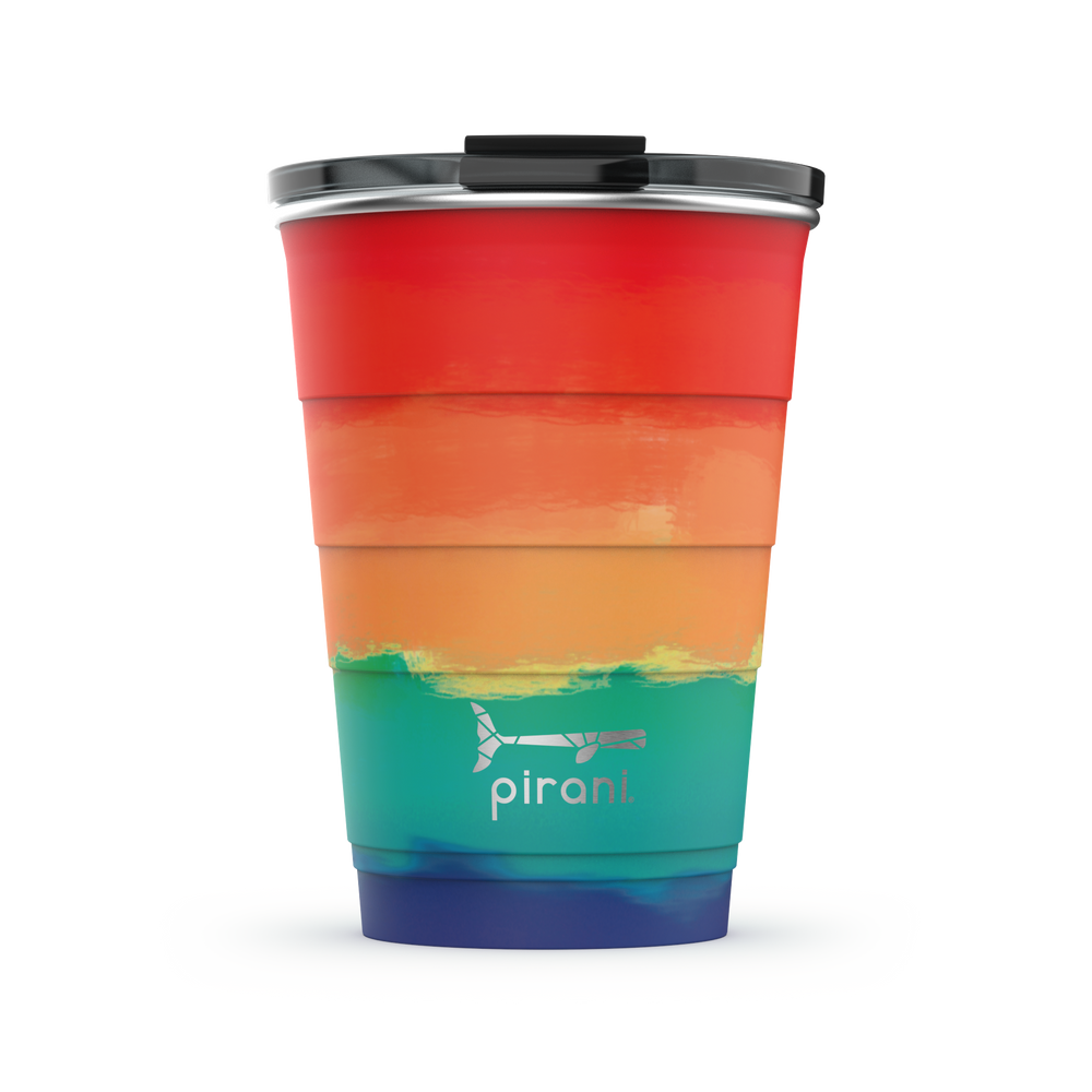 16oz Ombre Insulated Stackable Tumbler by Pirani Life