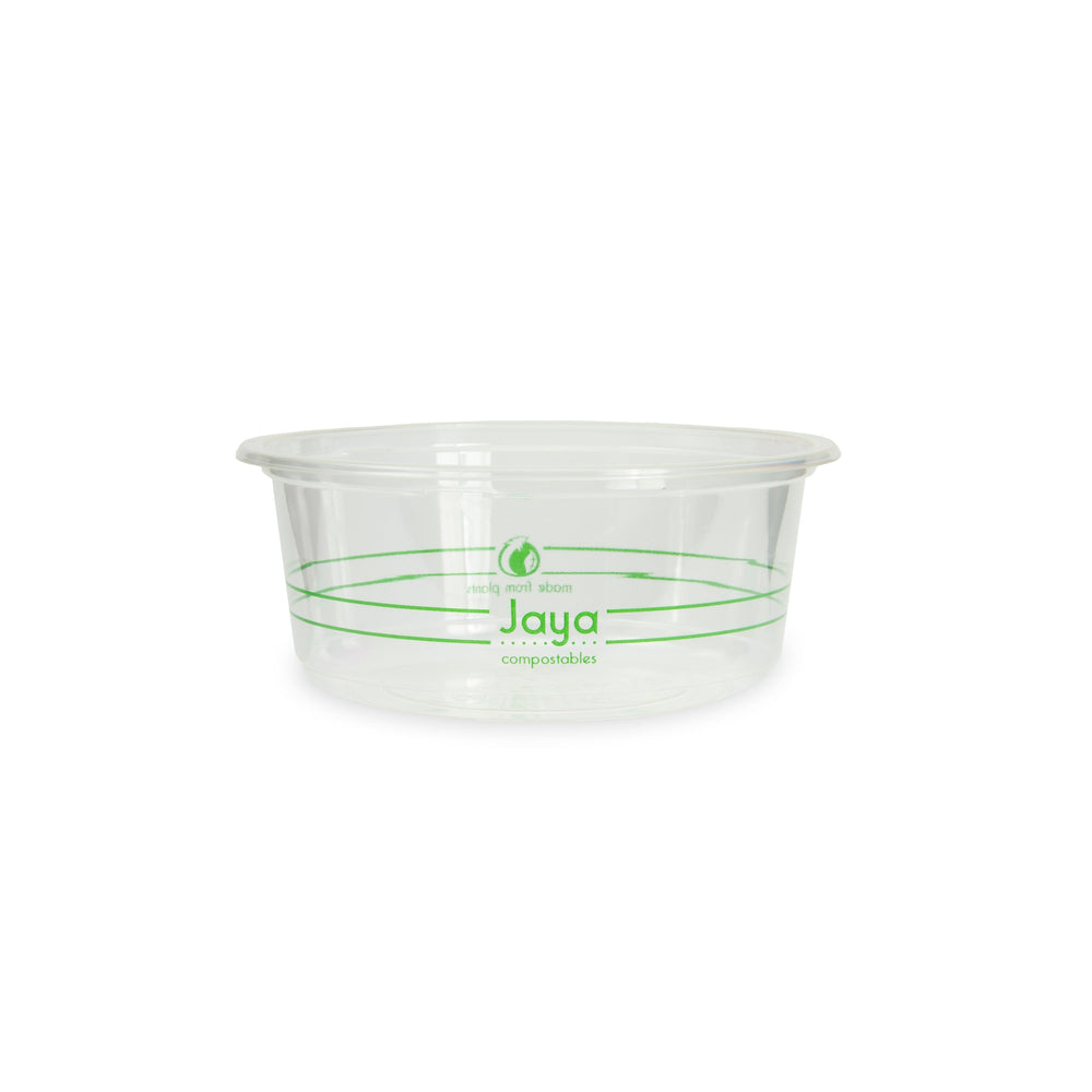 
                  
                    Jaya 100% Compostable Clear PLA Round Deli Container, 12-Ounce, 600-Count Case
                  
                