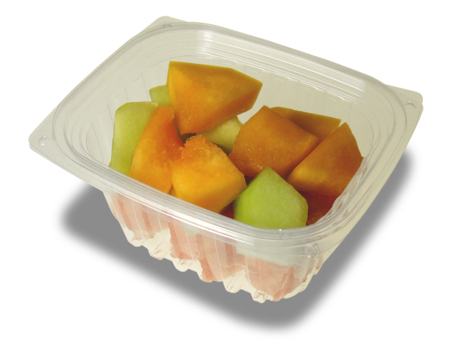 
                  
                    Jaya 100% Compostable Clear PLA Hinged Rectangular Deli Container, 16-Ounce, 300-Count Case
                  
                