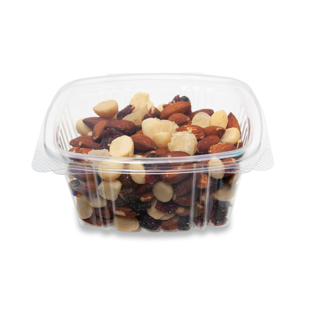 
                  
                    Jaya 100% Compostable Clear PLA Hinged Rectangular Deli Container, 16-Ounce, 300-Count Case
                  
                