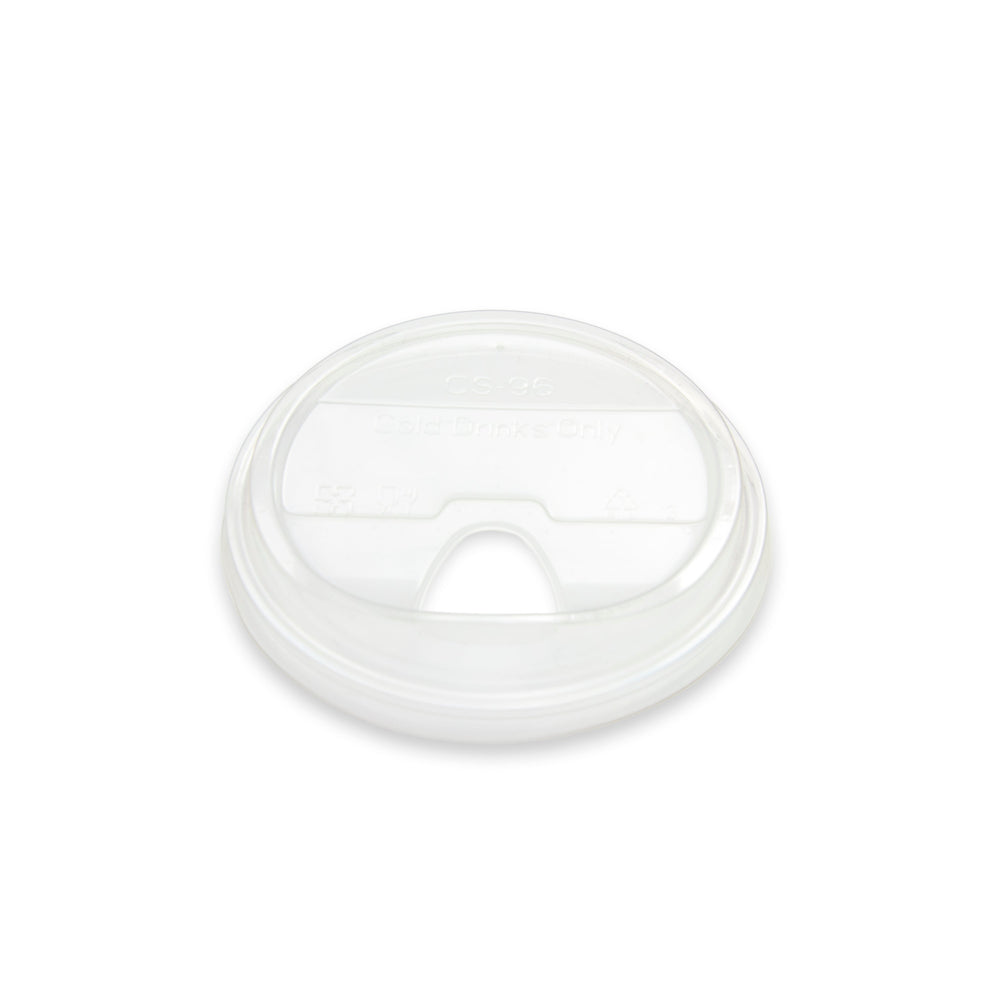 Strawless Sip Style PLA Lids for 9/12/16/20/24-Ounce Clear Cold Cups,1000-Count Case