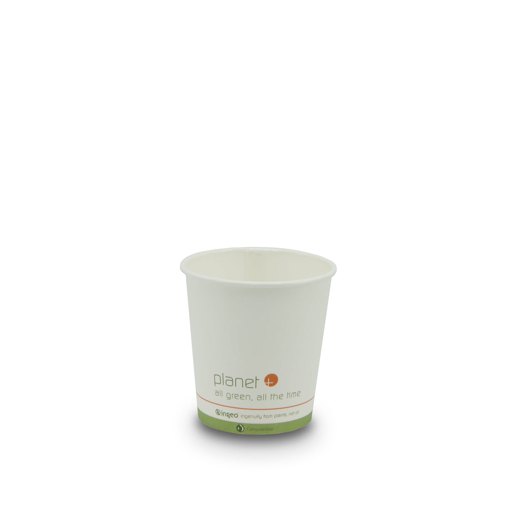 4-Ounce PLA Laminated Hot Cup, 1000-Count Case by TheLotusGroup - Good For The Earth, Good For Us