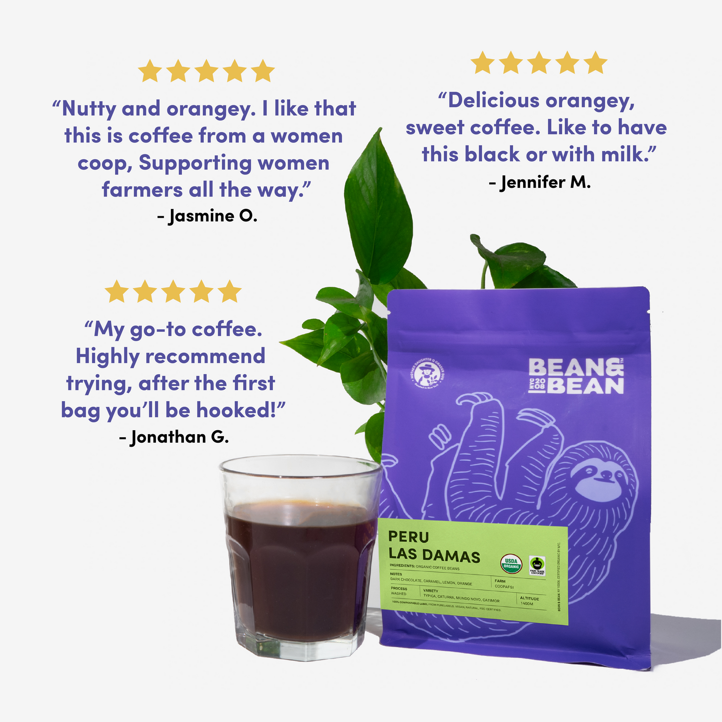 
                  
                    Peru Las Damas by Bean & Bean Coffee Roasters
                  
                