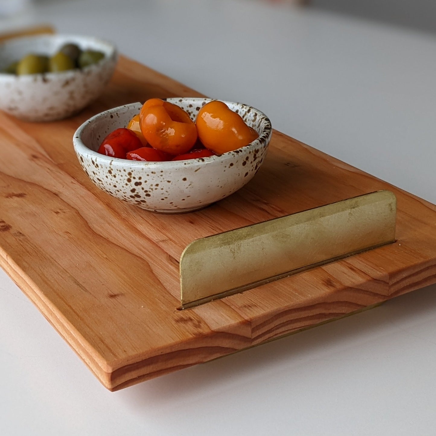 
                  
                    Brass Handle Tray by Formr
                  
                