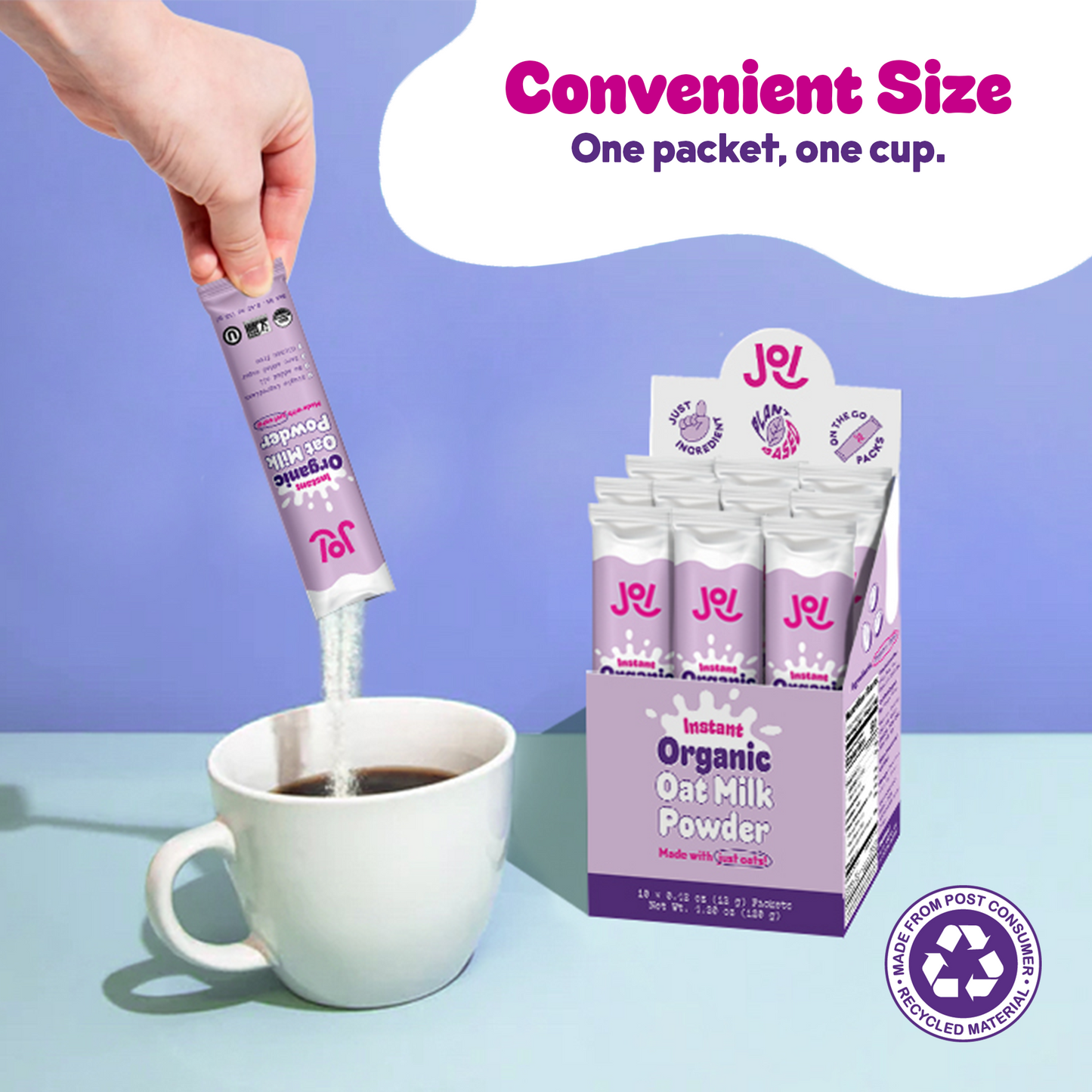 
                  
                    Instant Organic Oat Milk 3-Pack by JOI
                  
                