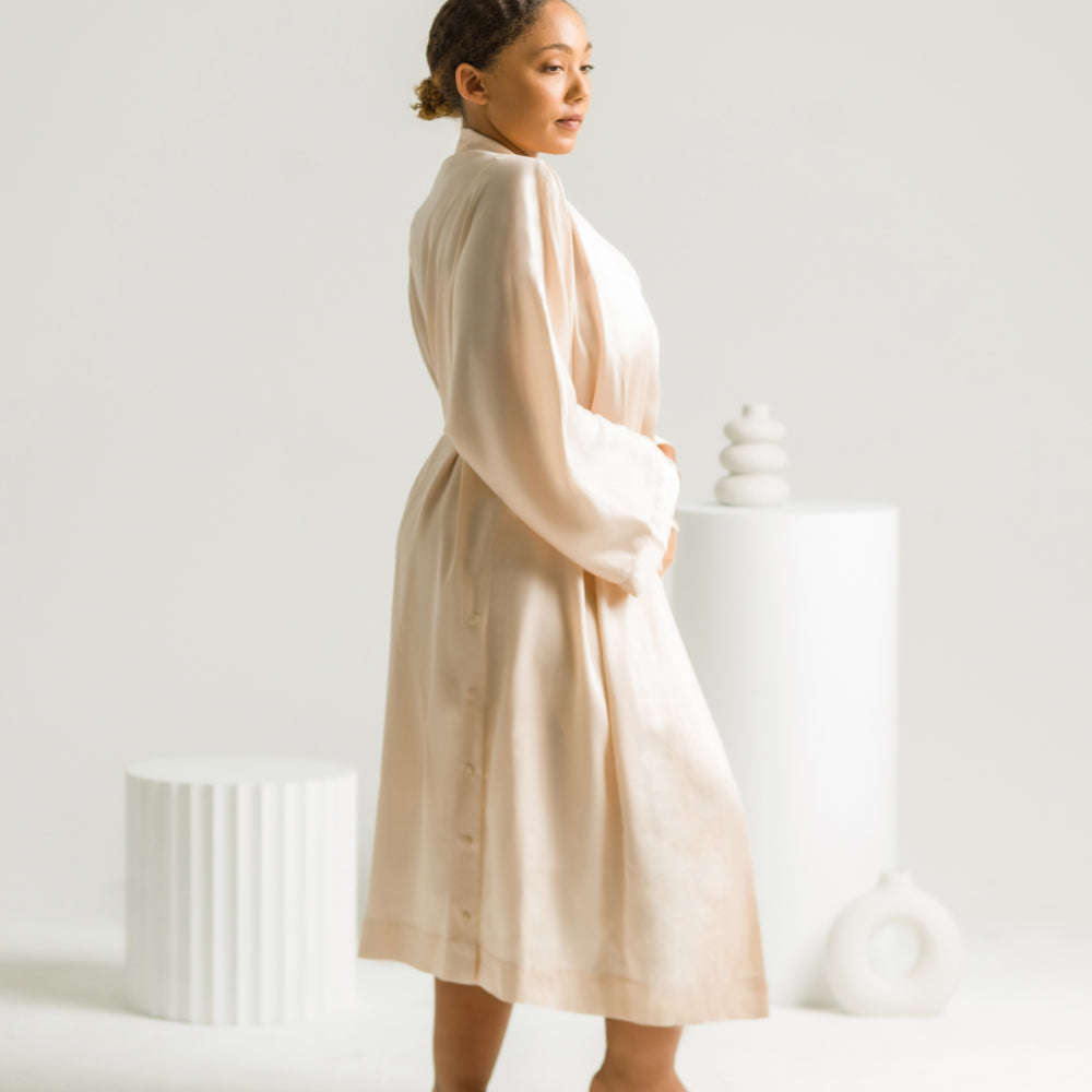 
                  
                    Sateen Robe by ettitude
                  
                