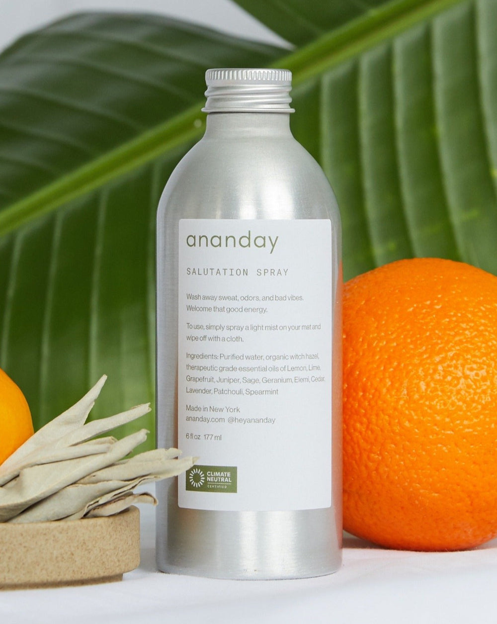 Sage & Citrus Mat Cleaner (Refill) by Ananday