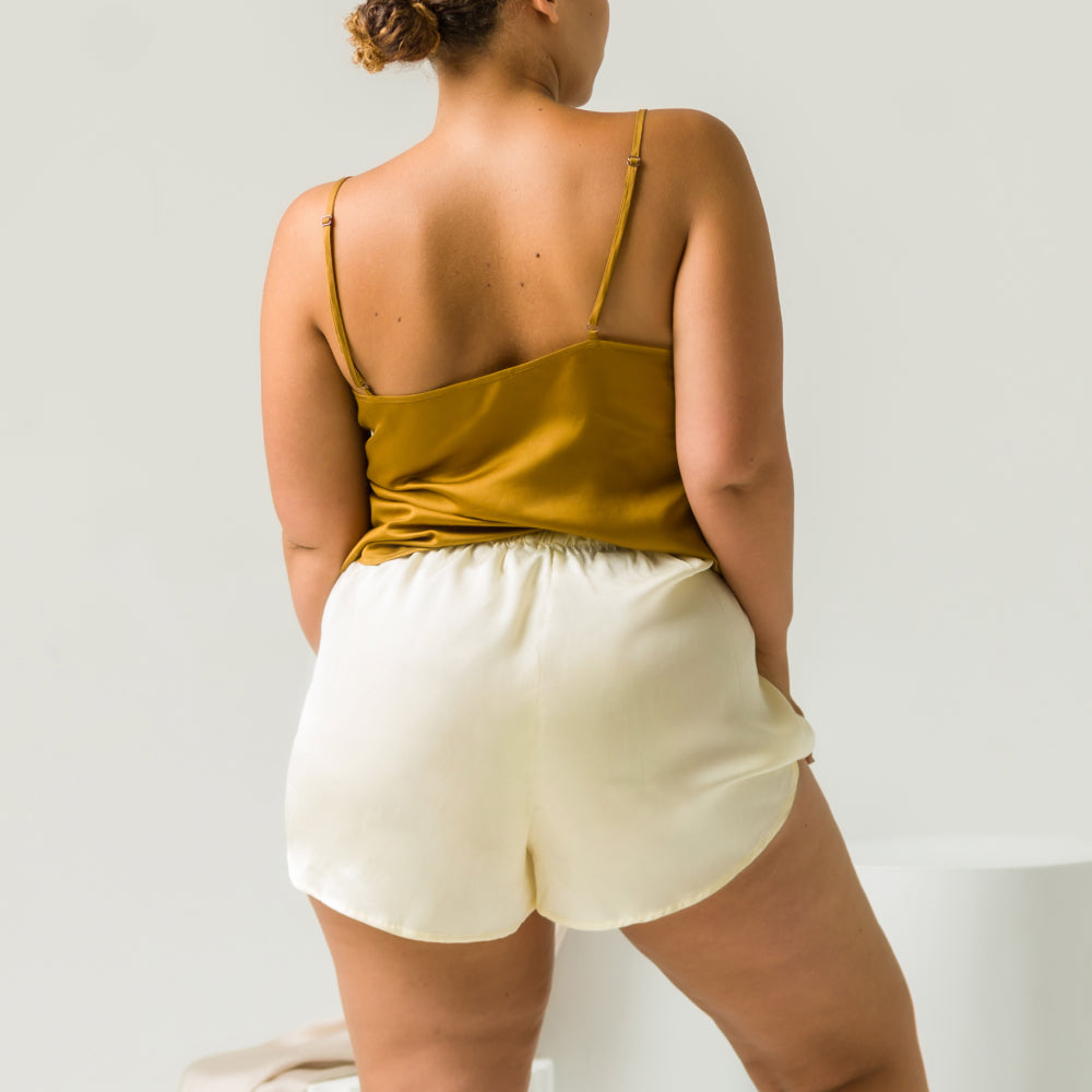 
                  
                    Sateen Shortie by ettitude
                  
                