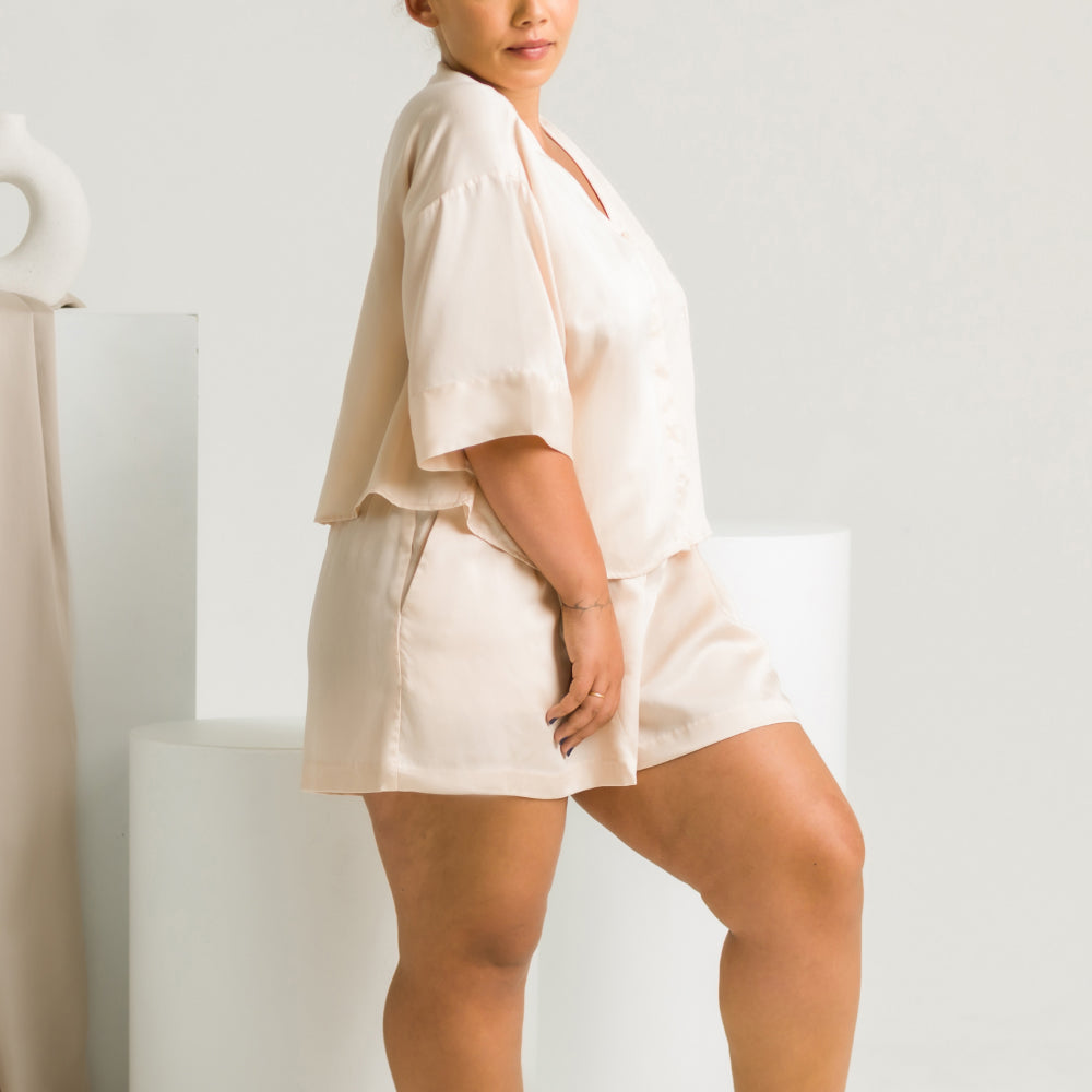
                  
                    Sateen Shorts by ettitude
                  
                