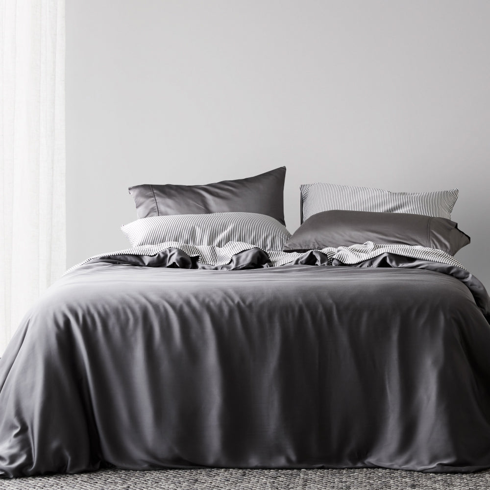 
                  
                    Signature Sateen Duvet Cover by ettitude
                  
                