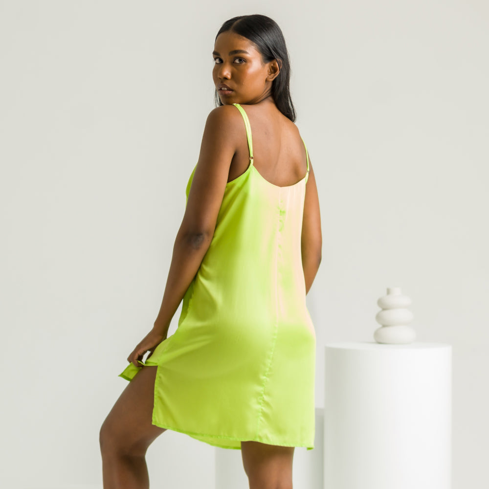 
                  
                    Sateen Slip Dress by ettitude
                  
                