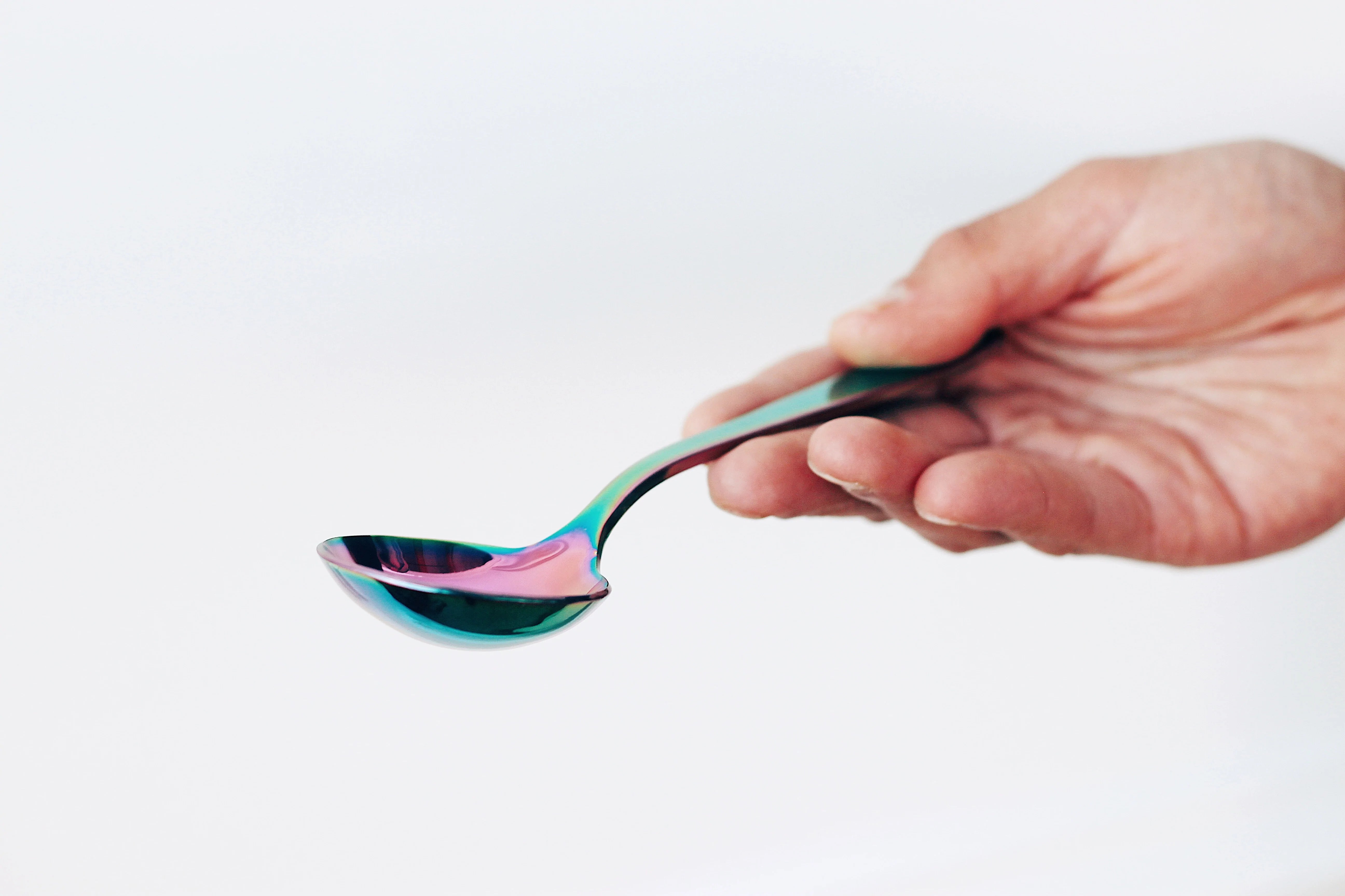 Umeshiso Little Dipper Rose Cupping Spoon