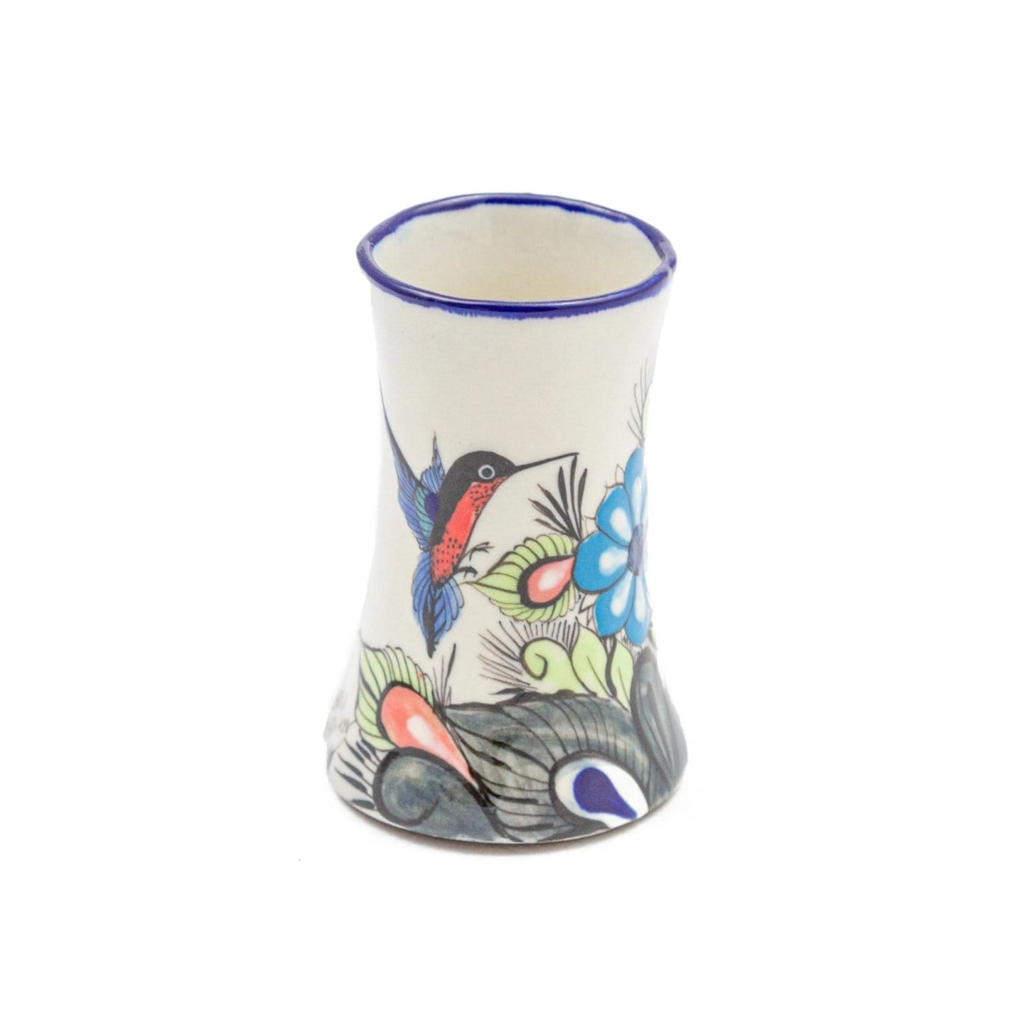 
                  
                    Stoneware Hummingbird Vase
                  
                