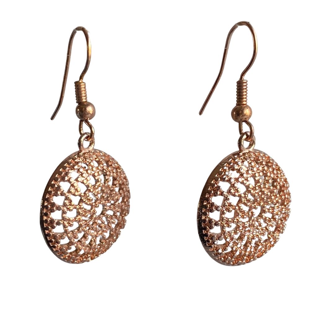 
                  
                    Sun Filigree Earrings by Made for Freedom
                  
                