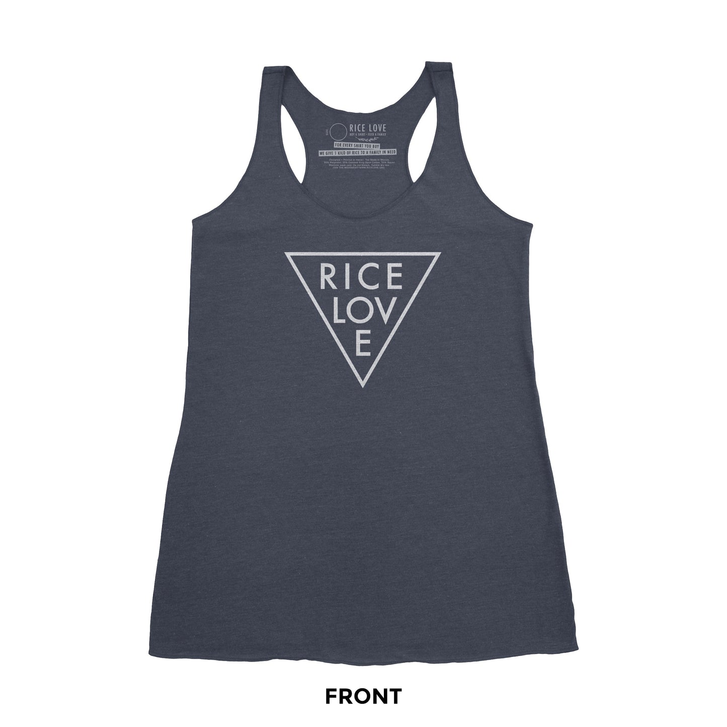 
                  
                    Tank Top - Premium Tri-Blend - Triangle by Rice Love
                  
                