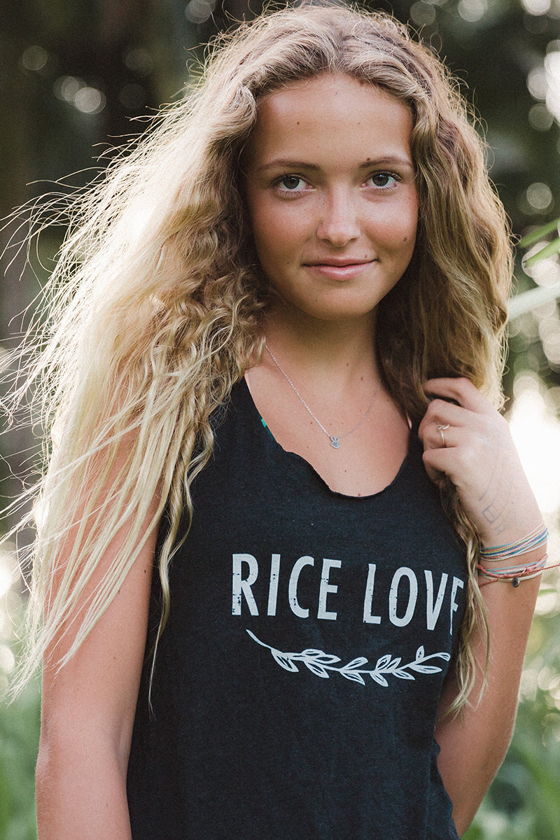 Tank Top - Premium Tri-Blend - Logo by Rice Love