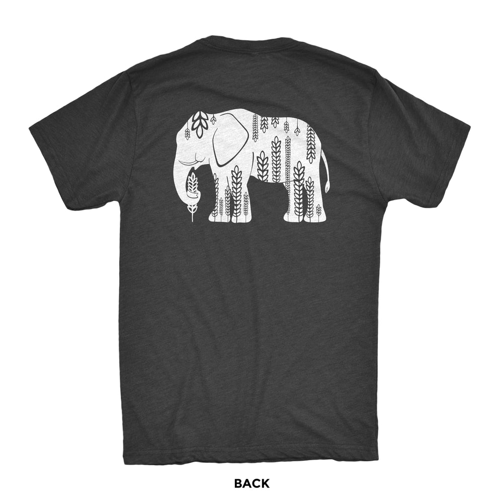 Unisex Tee - Premium Tri-Blend - Elephant by Rice Love