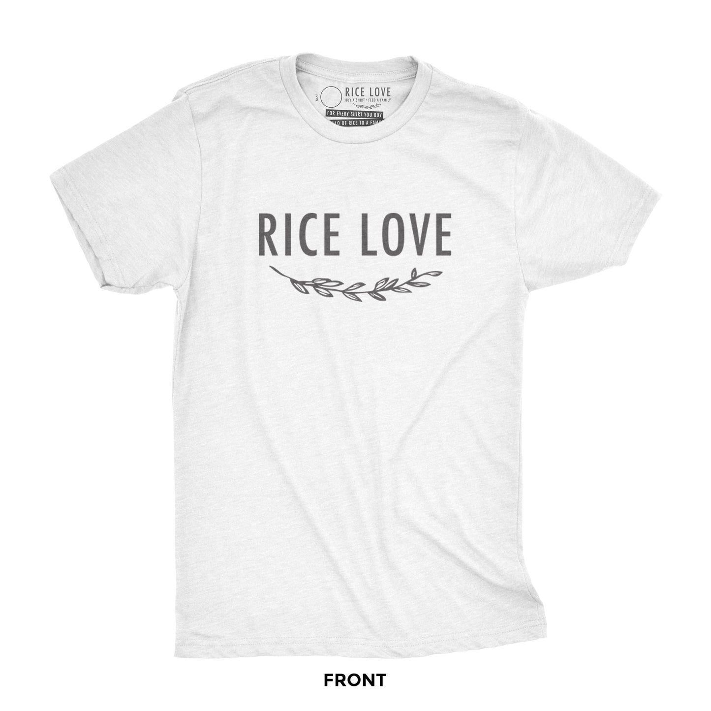 
                  
                    Unisex Tee - Premium Tri-Blend - Primary Logo by Rice Love
                  
                