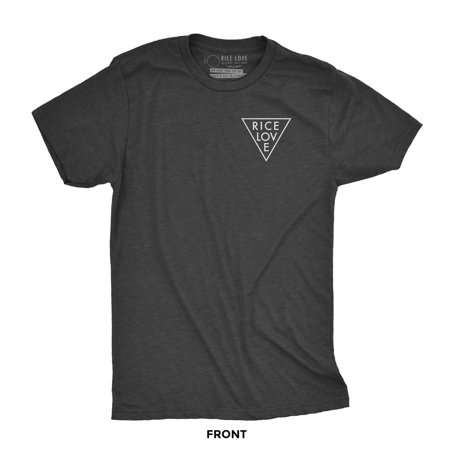 
                  
                    Unisex Tee - Premium Tri-Blend - Triangle by Rice Love
                  
                