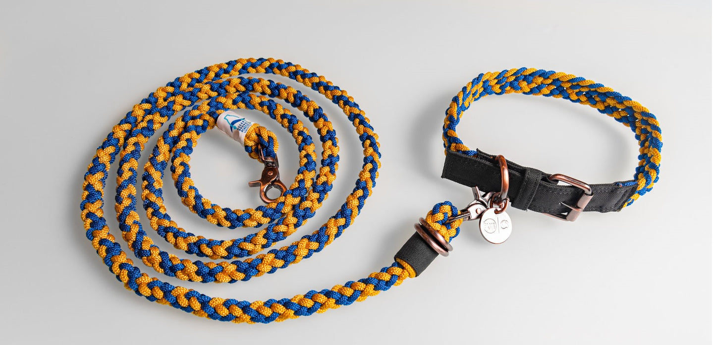 
                  
                    100% Fairtrade Recycled Ocean Bound Plastic Dog Leash by The Better Bone Natural Dog Bone
                  
                