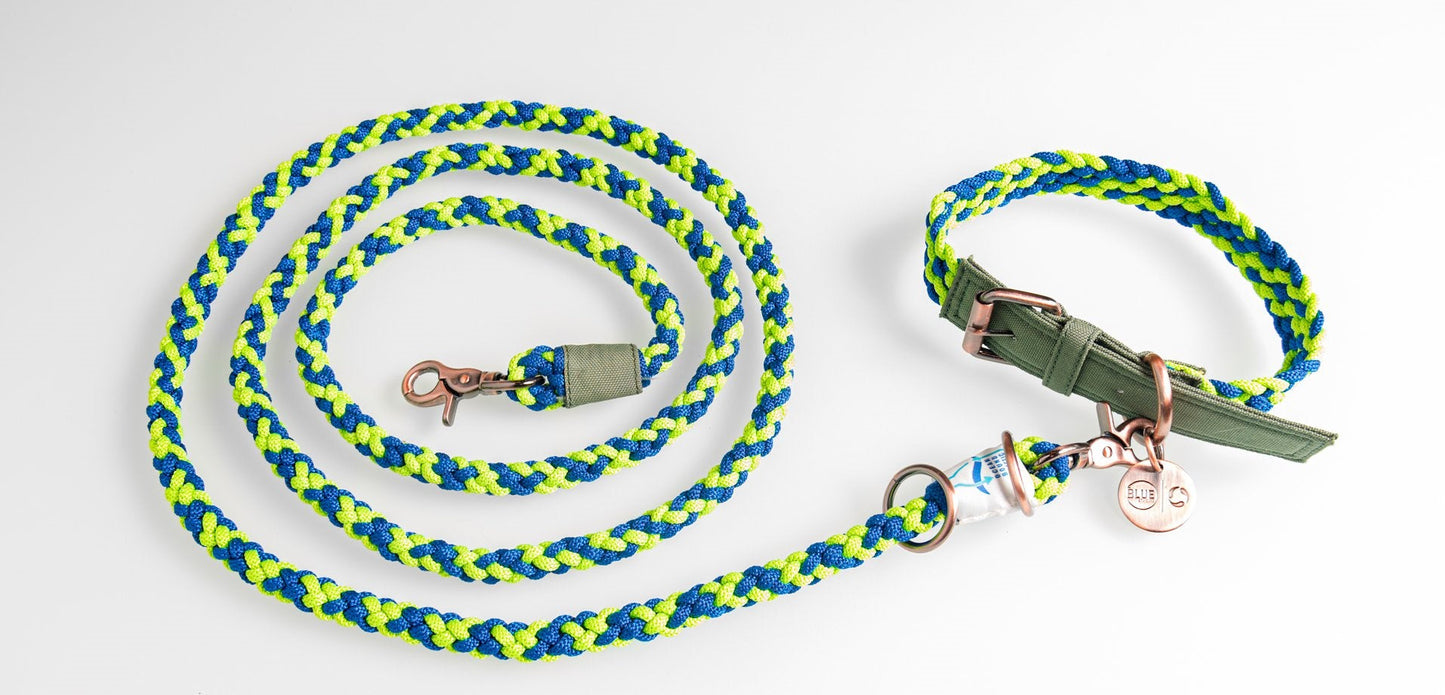 
                  
                    100% Fairtrade Recycled Ocean Bound Plastic Dog Leash by The Better Bone Natural Dog Bone
                  
                