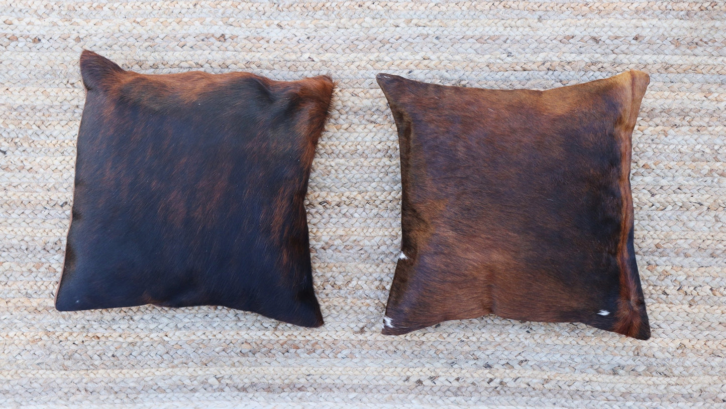 
                  
                    Cowhide Accent Pillow - Tiger Brindle
                  
                